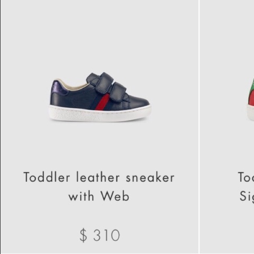 Toddler gucci shoe